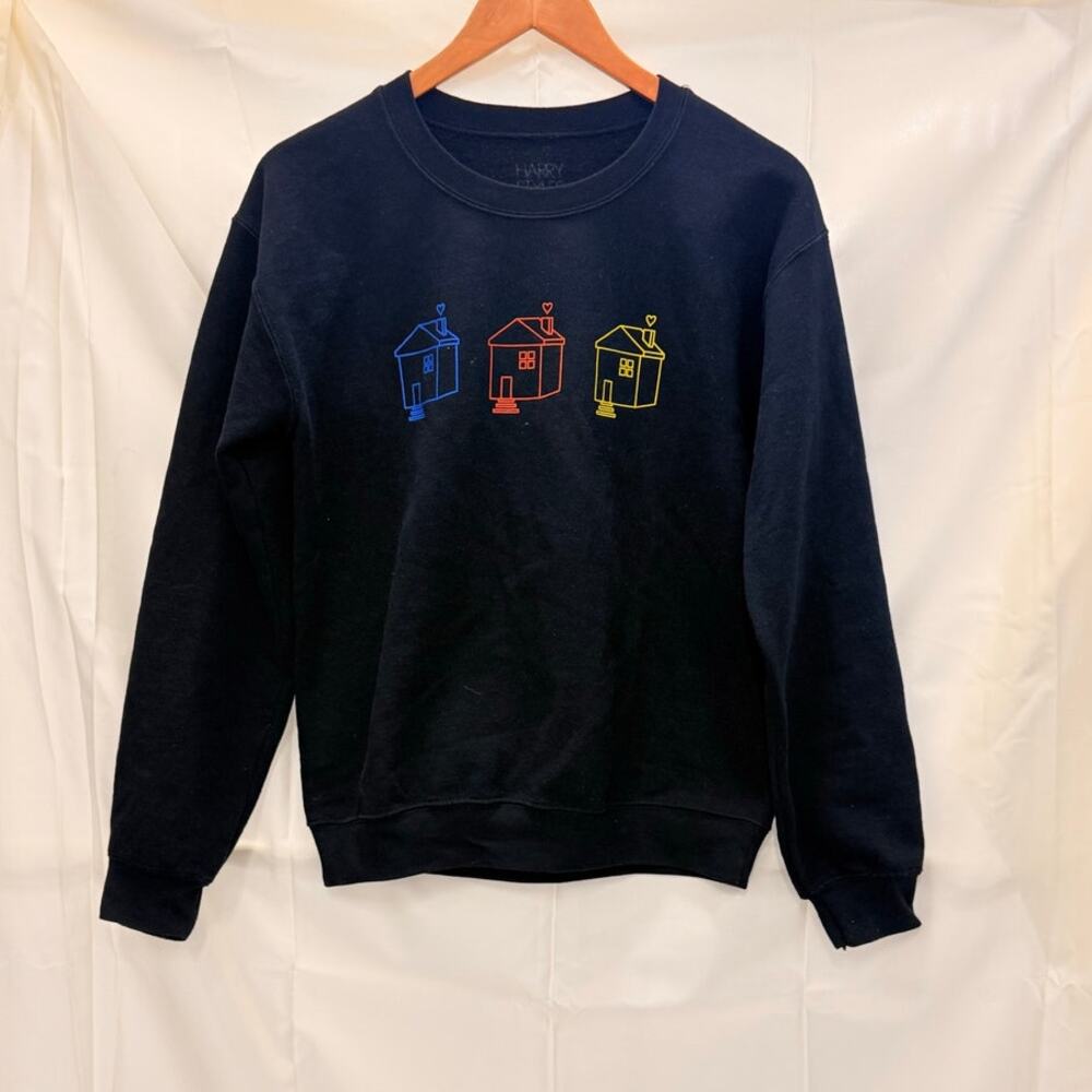 Harry Styles 2022 Love On‎ Tour 3 House Black Sweatshirt Size Small